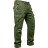 Ocnmig Pantaloni da Lavoro Uomo Cargo Multitasche Jeans Moto Resistenti Slim Fit | Pantaloni Uomo da Lavoro con Tasche Laterali Multiple Design Resistente Stile Workwear per Officina Fai da Te e Tempo Libero