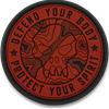 RaidOps Toppa patch RaidOps Skull Pathfinder, rosso