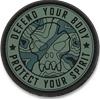 RaidOps Toppa patch RaidOps Skull Pathfinder, verde