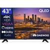 DAEWOO Smart TV QLED da 43 pollici 43VB56QV 4K-UHD VIDAA