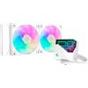DEEPCOOL Kit di raffreddamento a liquido per CPU LT240 ARGB-240MM
