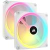 CORSAIR Ventola per case PC ICUE-LINK QX140-RGB PWM 140MM 2 UDS