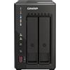 QNAP Server NAS a 2 alloggiamenti senza dischi TS-253E-8G-CELERON J6412 8GB