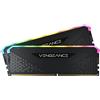 Kit di memoria RAM DIMM con illuminazione VENGEANCE-RGB-RS DDR4 3200MHZ 32GB (2X