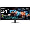 GIGABYTE Monitor gaming curvo MO34WQC36 34" WQHD QD-OLED-360HZ