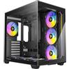 ANTEC Case PC mid-tower panoramico con vetro temperato C5 ATX-ARGB
