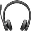POLY Cuffia Bluetooth wireless con adattatore USB-C VOYAGER-4320 BT700 76U50AA