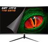 KEEP OUT Monitor gaming curvo XGM24CV3 23,8" FHD 120HZ