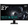 GIGABYTE Monitor gaming curvo GS27FCA 27" FHD 200HZ