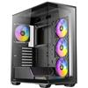 ANTEC Case PC mid-tower panoramico con vetro temperato C3 ATX-ARGB