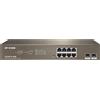 IP-COM Switch PoE Gigabit gestito in cloud a 8 porte e 2 SFP G3310P 150W