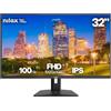 NILOX Monitor IPS di grande formato NXM32FHD1001 32" FHD 100HZ