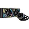 DEEPCOOL Kit di raffreddamento a liquido per CPU con display LM240 ARGB-240MM