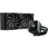 DEEPCOOL Kit di raffreddamento a liquido per CPU con display MYSTIQUE-240MM-ARGB