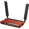 MIKROTIK Router WiFi 6 con 8 porte Gigabit e SFP L009UIGS-2HAXD-IN AX600