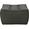 Ethnicraft - Divano modulabile N701 - Verde - Cotone riciclato - Designer Jacques Deneef