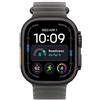 APPLE - Watch Ultra 4 GPS + Cellular, Cassa 49 mm in titanio nero con cinturino Ocean nero traslucido - SPEDIZIONE GRATUITA