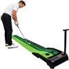 Generic Indoor Golf Putting Green Chipping Pad, aiuto per allenamento portatile con linea ausiliaria per casa o ufficio, durevole e facile da usare