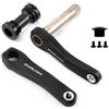 QUYCOIU Pedaliera Pieghevole Per Bici 110/127/140/150/155/160Mm Bracci Con BSA BB68 | 28/30/32/34/36T Corona Rotonda Narrow Wide 8-12s MPer Adolescenti/Mountain Bike Monopezzo Cavo Pedivelle