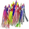 Drawup Gonne in plastica a forma di calamari, 6 cm, 20 pezzi | Materiale plastico morbido, lunghezza 6 cm, set da 20 pezzi, ideale per polpi, pesca in mare