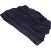 TOYANDONA Cuffia da nuoto in nylon blu navy per adulti con capelli lunghi | Design elasticizzato plissettato, vestibilità delicata e confortevole, aiuta a proteggere le acconciature dall'acqua durante