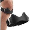 GBMikoolsx Ginocchiera di precisione | Cuscinetto 3D Airbag in silicone per supporto rotula (nero, 1 pezzo)