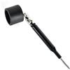 CNANRNANC per gessetti da Biliardo in Lega di Alluminio, Custodia Protettiva Antiscivolo per Stecca da Snooker, Design Compatto 10cm per Viaggio, Argento