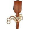 Pitycbo Redini in Pelle con Morso Metallico Elegante Redini Regolabile con Fibbie Metalliche Classica Attrezzatura Equestre per Cavalieri, Maneggio