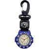 Drawup Moschettone Orologio con Bussola 42mm Lancette Luminoso Moschettone | Integrato per bussola, lancette luminose, quadrante da 42 mm, struttura in nylon metallico, facile lettura del tempo al buio