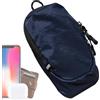 Generisch Zaino multiuso per cellulare, leggero, impermeabile, organizer, blu navy | Zaino compatto per escursionismo, uomini, donne, adolescenti, escursionisti principianti, pernottamento, avventura Bushcraft