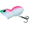 EcoLivzen Bass Fishing Popper 45 mm 8g Azione Zigzag | materiale sintetico, finitura multicolore, resistente all'acqua, di lunga durata, acqua dolce o salata