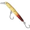 Drawup ABS Hard Body Minnow Lure 8,5 centimetri con sonaglio interno | Design a 4 segmenti, S-nuoto realistico, affondamento lento, perline sonaglio interno, ganci spinati