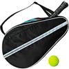 Generico Borsa per Racchetta da Tennis Regolabile Imbottita Portatile Con Zip E | Zaino Da Viaggio Con Scomparto E Porta Racchetta Per Campo da Palestra Club Stadio Spiaggia Campo