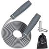 PROIRON Corda per Saltare Pesante con Peso Professionale Rimovibile da 2 x 100g-Regolabile Skipping Rope per Perdita di Peso, Fitness, Crossfit, Boxe-Jump Rope per Bambini/Adulti