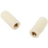 Ableholy 10 puntali per stecca da biliardo, 11 mm, filettatura in ottone e | Nylon ad alta resistenza, fili in ottone, diametro 11 mm, altezza 25 mm, protegge la punta della stecca