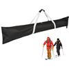 BORDEAG Borsa da sci, Borsa per snowboard, Borsa per sci, 185×33 cm Borsa da sci per sci da pista Borsa da sci Borsa da sci per auto, aereo, viaggi sulla neve e avventure all'aperto (Nero)