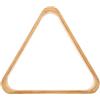Kichvoe Triangolo da Biliardo in Legno Massiccio per Tavoli Americani | Legno Duro, Forma Triangolare Classica, Compatibile Palle da Snooker, Uso in Sala Giochi e Club
