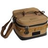 EcoLivzen Borsa termica pieghevole per il pranzo, 8 l, borsa da picnic compatta | Si ripiega fino a 4 cm di spessore, fodera in pellicola PET, rete in PVC, adatta per zaini, salvaspazio