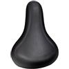 QuivyLivy Impermeabile PU Balance Bike Seat Nero Standard | Forma ergonomica, schienale largo anteriore stretto, seduta stabile, per un doppio assorbimento degli urti, corse fluide