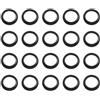 Drawup Anelli elastici per canna da pesca da 8,5 mm a 21 mm ID | Gel di silice ad alta elasticità, impedisce lo svelamento del filo, si adatta a aste da 8,5 mm-21 mm