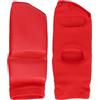 Sonew Protezione Piede Taekwondo con Supporto Caviglia, PU Rosso | Rivestimento in Schiuma Resistente Allo Strappo, Suola Esposta Antiscivolo, Calciatori Boxe Unisex, Fascia Elastica Alla