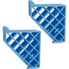 Jazuaiao Parete multifunzionale dello scaffale di stoccaggio dello | Portasci salvaspazio per interni multiuso per gli appassionati di sport