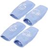 Didiseaon 2 Paia Calze da Danza per Scarpe, Cotone, per Sneakers | Accessorio Danza Motivo Cagnolino Blu, Protezione Tallone Scarpe, per Lezione Hip Hop e Uso Quotidiano