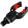 Drawup Supporto per canna in lega di alluminio Grippz per Carp Tackle (rosso) | Filettatura M3/8, presa sicura, finitura nera, specialista della carpa, essenziale per la pesca in banca
