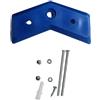 Jazuaiao Longboards - Espositore verticale da parete | Supporto da snowboard per garage, camera da letto, casa, patio, longboard, espositore salvaspazio