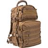 SBB BRANCALEONI Zaino Tattico 40 Litri Sistema Modulare Outdoor Trekking Laptop 15 Pollici Idratazione Tasche Frontali Coyote Brown