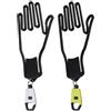 Generic Guanti, supporto portatile per guanti da golf, accessori (giallo) | Guanto Dry Rack Guanti Portatile Barella Stand Accessori Golf ABS Giallo 24*11cm 9.45*4.33in