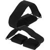 Beaupretty Cinghie per Caviglie Tibialis Trainer per Manubri, Nero, Webbing | Chiusura a Strappo, Indossaggio Rapido, Compatibilità Ampia, per Palestra e Allenamento Domestico