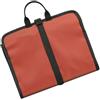 LOCZUK Borsa per Attrezzatura da Arrampicata Arancione Pieghevole in Nylon | Passanti Appendibili, Chiusura a Strappo e Zip a Rete, per Imbraghi e Ancoraggi