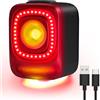 Magicshine Seemee - Luci posteriori per bicicletta, ricaricabili USB C, 200 V 3.0, uscita massima 200 lumen, visibilità a 360°, sensore di frenata intelligente, luci posteriori impermeabili IPX6, per